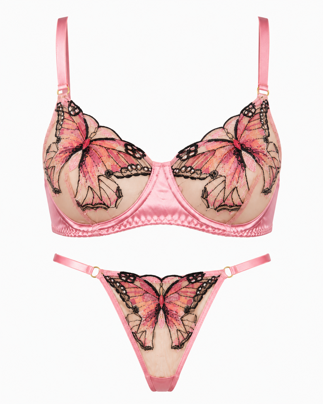 BUTTERFLY Model– Elegant Lace Lingerie Set
