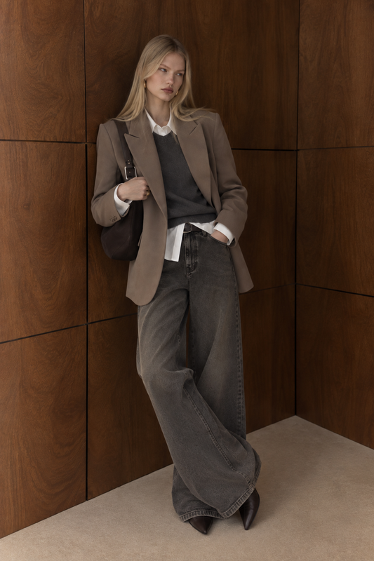Mocha Tailored Blazer