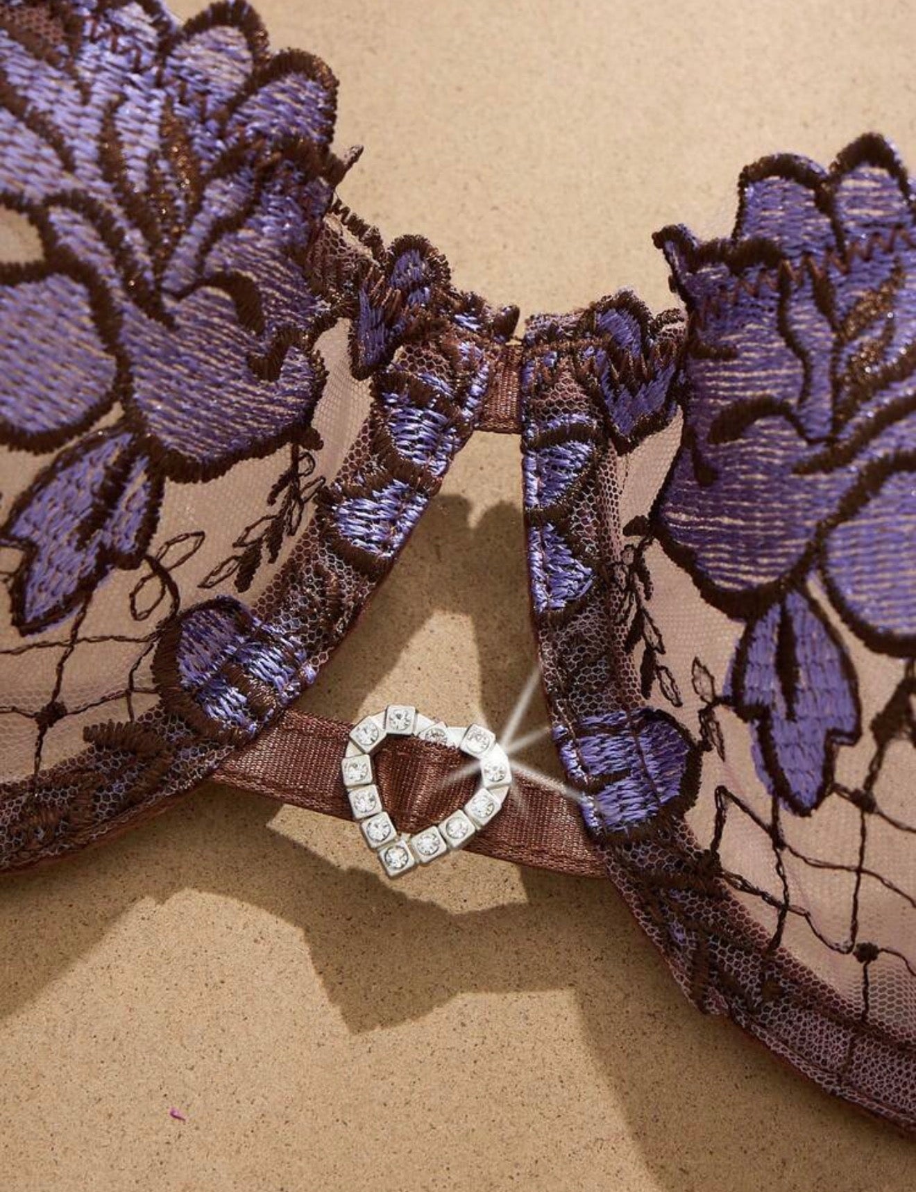 CERMEN Model – Elegant Floral Lace Lingerie Set
