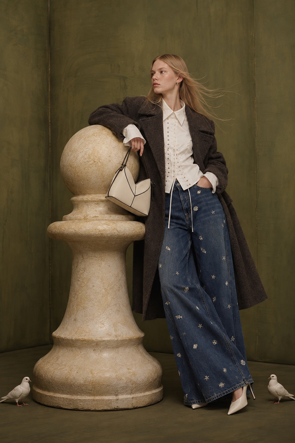 We The Free Westward Embroidered Jeans layered styling